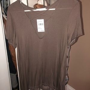 Lush Criss Cross Top